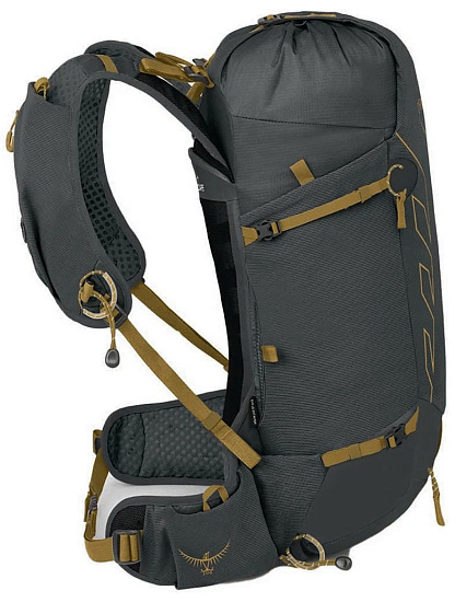Рюкзак Osprey Talon V-city 20 Dark Charcoal/Tumbleweed Yellow - Фото 5 большая