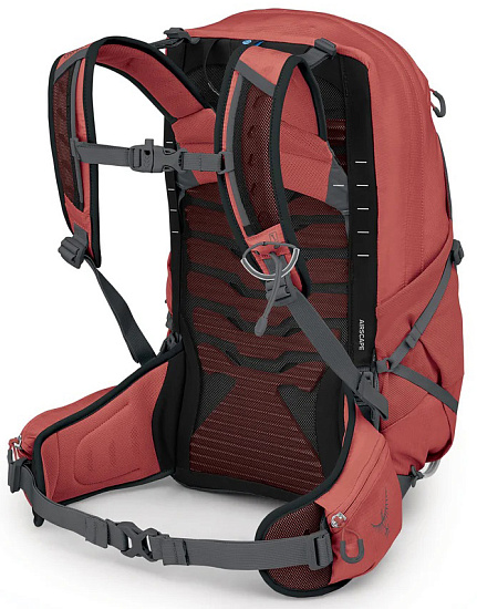 Рюкзак Osprey Tempest 22 Red Pampas/Coal Grey - Фото 3 большая