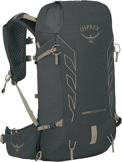 Рюкзак женский Osprey Tempest V-city 20 Dark Charcoal/Chiru Tan - Фото 1 большая