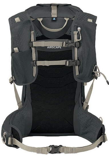 Рюкзак женский Osprey Tempest V-city 20 Dark Charcoal/Chiru Tan - Фото 4 большая