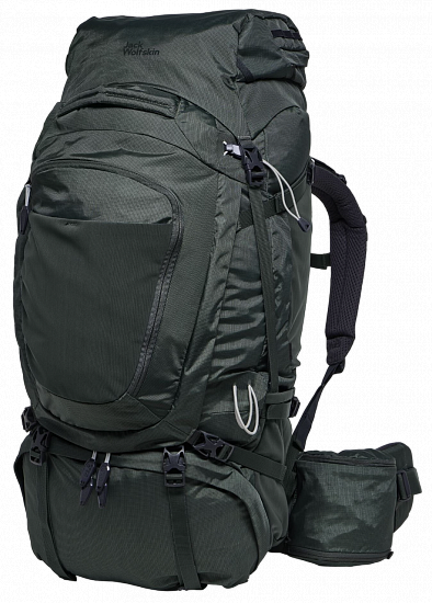 Рюкзак Jack Wolfskin Denali 75+10 Slate Green - Фото 10 большая