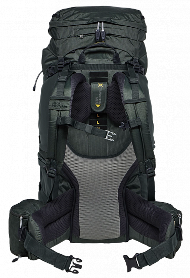 Рюкзак Jack Wolfskin Denali 75+10 Slate Green - Фото 14 большая