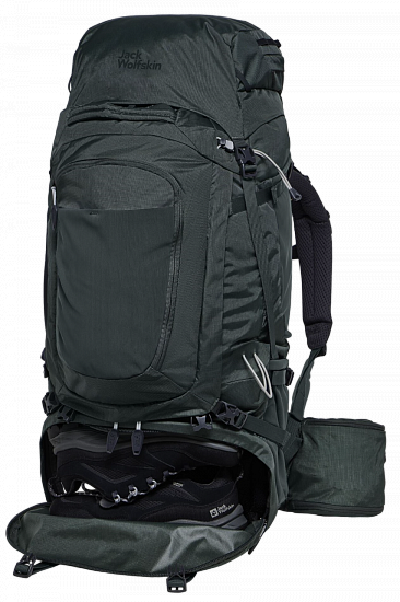 Рюкзак Jack Wolfskin Denali 75+10 Slate Green - Фото 18 большая