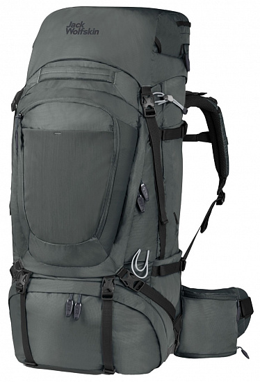 Рюкзак женский Jack Wolfskin Denali 65+10 Slate Green - Фото 1 большая