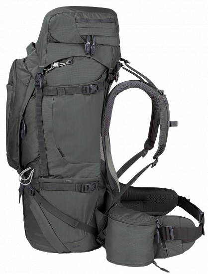 Рюкзак женский Jack Wolfskin Denali 65+10 Slate Green - Фото 9 большая