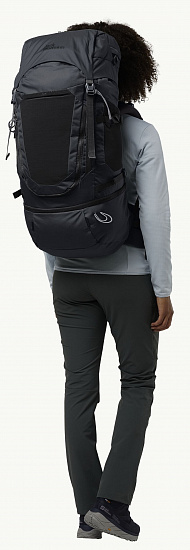 Рюкзак женский Jack Wolfskin Highland Trail 50+5 Phantom - Фото 11 большая