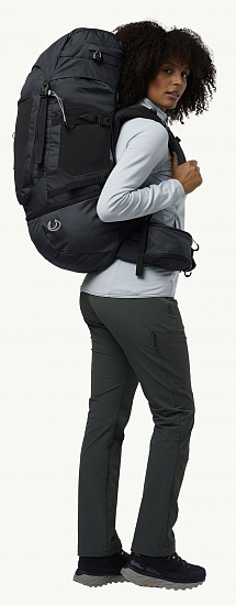 Рюкзак женский Jack Wolfskin Highland Trail 50+5 Phantom - Фото 12 большая