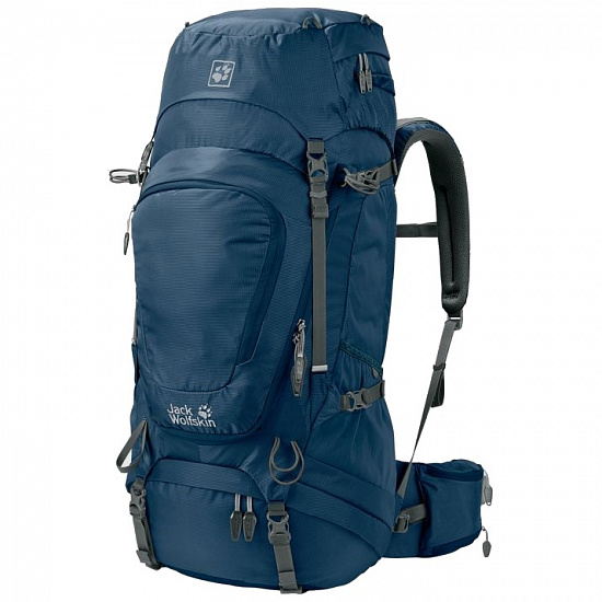 Рюкзак Jack Wolfskin Highland Trail Xt 50 Poseidon Blue - Фото 1 большая