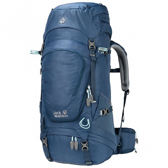 Рюкзак женский Jack Wolfskin Highland Trail Xt 45 Leaf Dark Sky - Фото 1 большая