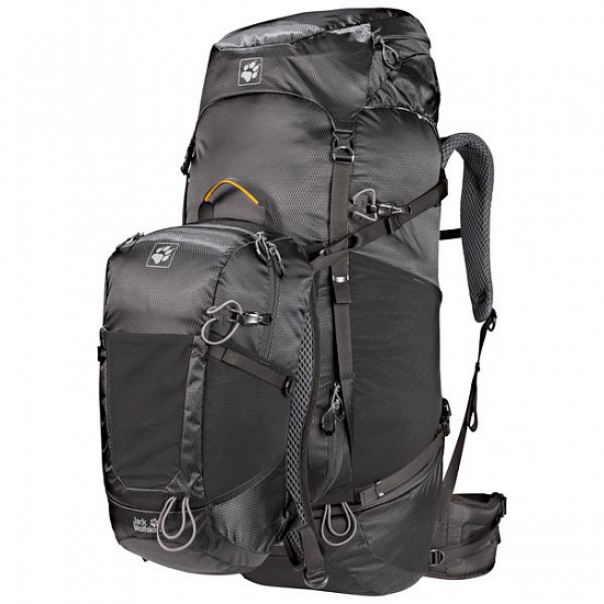 Рюкзак Jack Wolfskin Kalari Kingston Kit 56+16 Black - Фото 3 большая