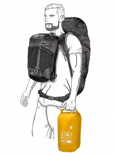 Рюкзак Jack Wolfskin Kalari Kingston Kit 56+16 Black - Фото 1 большая