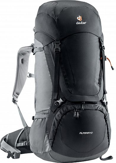 Рюкзак Deuter Alpamayo 75+10 Black/Graphite - Фото 1 большая