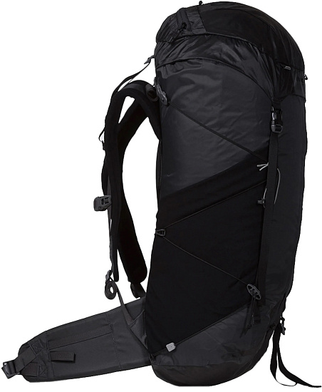 Рюкзак Bergans Helium 55 Solid Charcoal/Waxed Yellow - Фото 3 большая