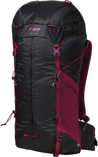 Рюкзак женский Bergans Helium 40 Solid Charcoal/Beet Red - Фото 1 большая