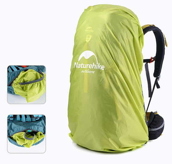 Рюкзак Naturehike Hiking 55 Green - Фото 9 большая