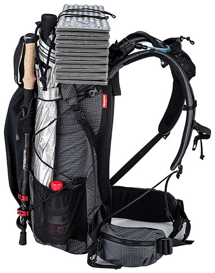 Рюкзак Naturehike Rock 60+5 Black - Фото 4 большая