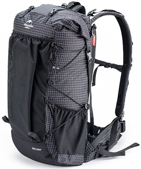 Рюкзак Naturehike Rock 60+5 Dyneema Black - Фото 1 большая