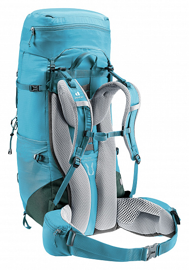 Рюкзак женский Deuter Aircontact Lite 45+10 SL Lagoon/Ivy - Фото 4 большая