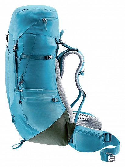 Рюкзак женский Deuter Aircontact Lite 45+10 SL Lagoon/Ivy - Фото 5 большая