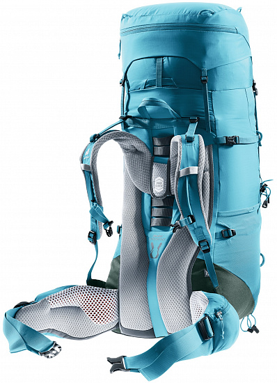 Рюкзак женский Deuter Aircontact Lite 45+10 SL Lagoon/Ivy - Фото 9 большая