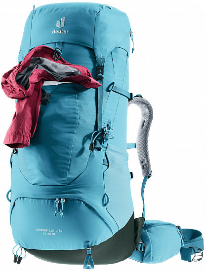 Рюкзак женский Deuter Aircontact Lite 45+10 SL Lagoon/Ivy - Фото 11 большая