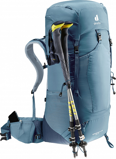 Рюкзак Deuter Aircontact Lite 50+10 Atlantic/Ink - Фото 8 большая
