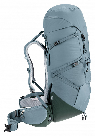 Рюкзак женский Deuter Aircontact Core 45+10 SL Shale/Ivy - Фото 3 большая