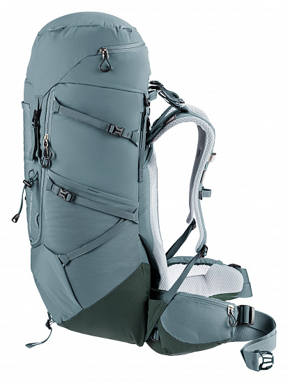 Рюкзак женский Deuter Aircontact Core 45+10 SL Shale/Ivy - Фото 5 большая