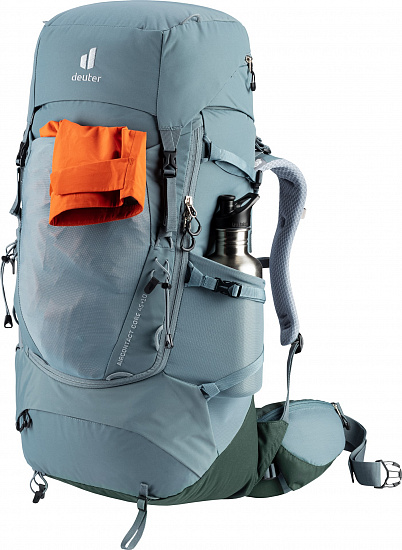 Рюкзак женский Deuter Aircontact Core 45+10 SL Shale/Ivy - Фото 8 большая