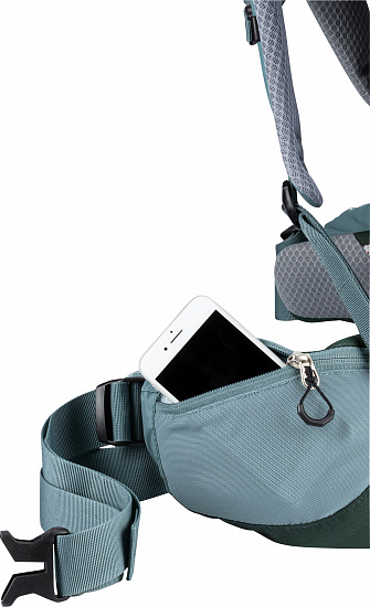 Рюкзак женский Deuter Aircontact Core 45+10 SL Shale/Ivy - Фото 9 большая