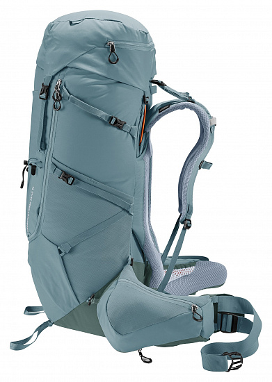 Рюкзак женский Deuter Aircontact Core 55+10 SL Shale/Ivy - Фото 5 большая