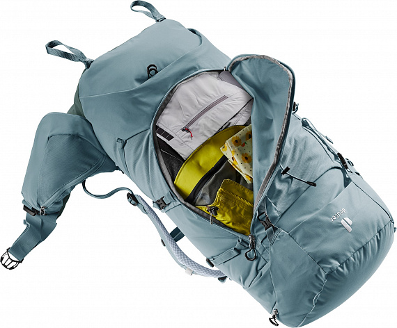 Рюкзак женский Deuter Aircontact Core 55+10 SL Shale/Ivy - Фото 10 большая
