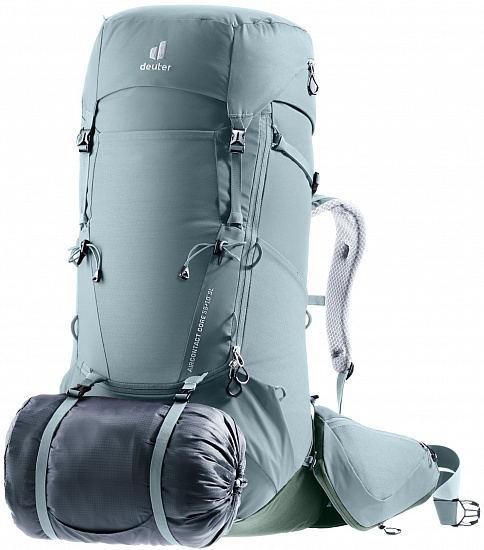 Рюкзак женский Deuter Aircontact Core 55+10 SL Shale/Ivy - Фото 11 большая