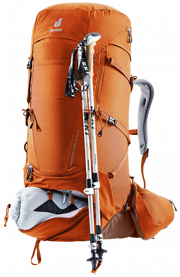 Рюкзак женский Deuter Aircontact Core 55+10 SL Chestnut/Umbra - Фото 7 большая