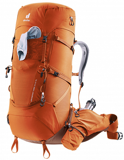 Рюкзак женский Deuter Aircontact Core 55+10 SL Chestnut/Umbra - Фото 8 большая
