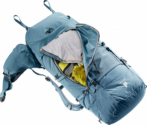 Рюкзак Deuter Aircontact Core 60+10 Atlantic/Ink - Фото 10 большая