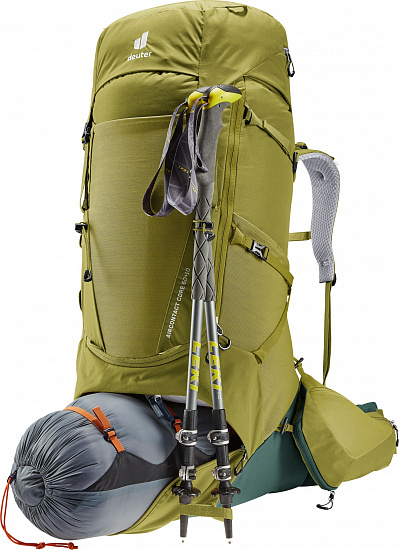 Рюкзак Deuter Aircontact Core 60+10 Cactus/Ivy - Фото 7 большая