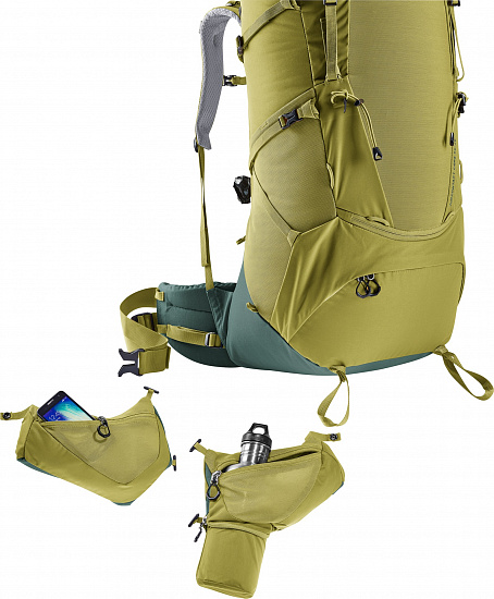 Рюкзак Deuter Aircontact Core 60+10 Cactus/Ivy - Фото 9 большая