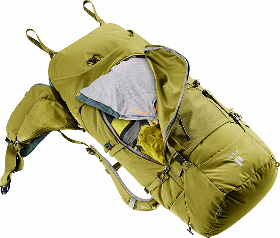 Рюкзак Deuter Aircontact Core 60+10 Cactus/Ivy - Фото 10 большая