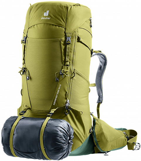 Рюкзак Deuter Aircontact Core 60+10 Cactus/Ivy - Фото 11 большая
