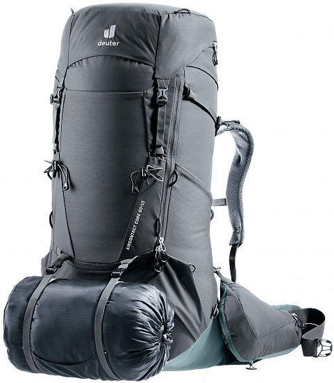 Рюкзак Deuter Aircontact Core 60+10 Graphite/Shale - Фото 11 большая