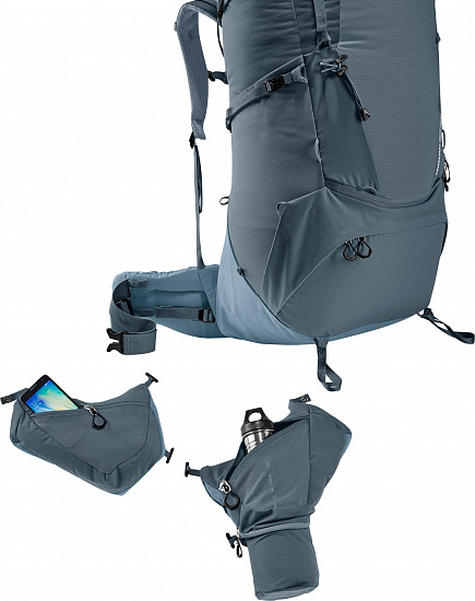 Рюкзак Deuter Aircontact Core 70+10 Graphite/Shale - Фото 9 большая