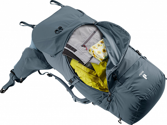 Рюкзак Deuter Aircontact Core 70+10 Graphite/Shale - Фото 10 большая