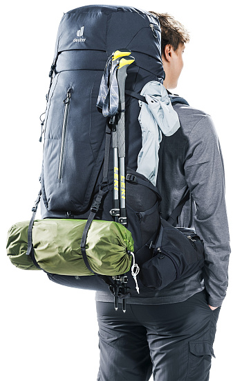 Рюкзак Deuter Aircontact X 70+15 Ink - Фото 8 большая