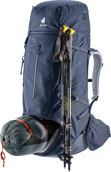 Рюкзак Deuter Aircontact X 80+15 Ink - Фото 7 большая