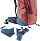Рюкзак женский Deuter Aircontact X 80+15 SL Redwood/Ink - Фото 9 малая