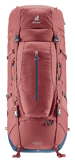 Рюкзак женский Deuter Aircontact X 80+15 SL Redwood/Ink - Фото 6 большая