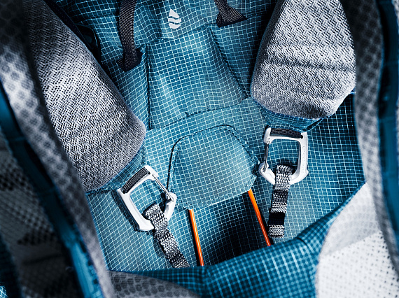 Рюкзак Deuter Aircontact Ultra 40+5 Wave/Ink - Фото 10 большая