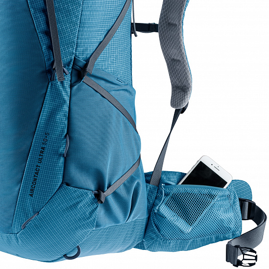 Рюкзак Deuter Aircontact Ultra 50+5 Wave/Ink - Фото 7 большая
