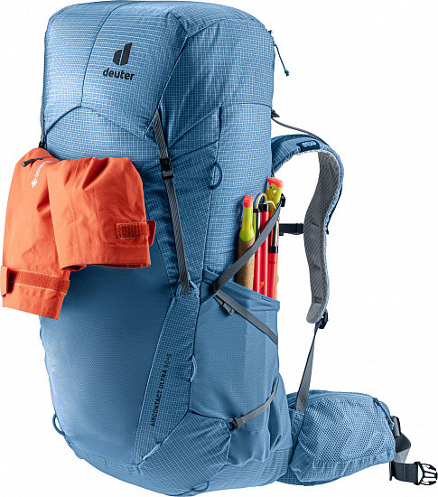 Рюкзак Deuter Aircontact Ultra 50+5 Wave/Ink - Фото 8 большая